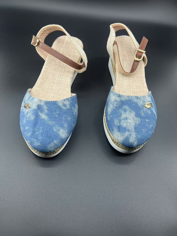 Dame Espadrilles med elegant spænde Stilla