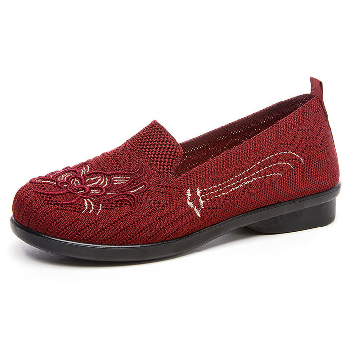 Femme Kunstigt Broderede Slip-On Clogs Stilla