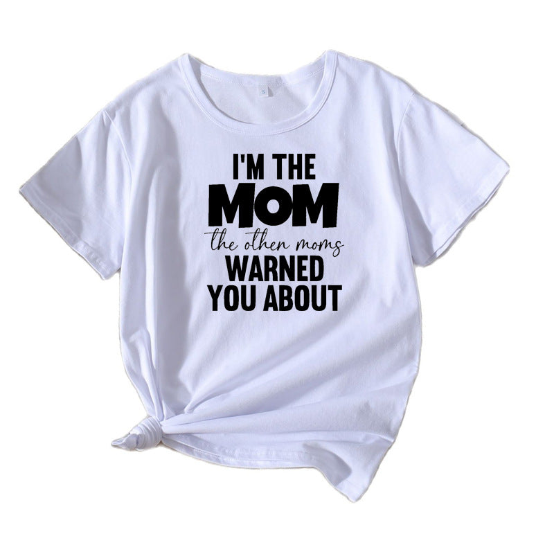 Kvinder Casual Mama Slogan T-Shirt Stilla