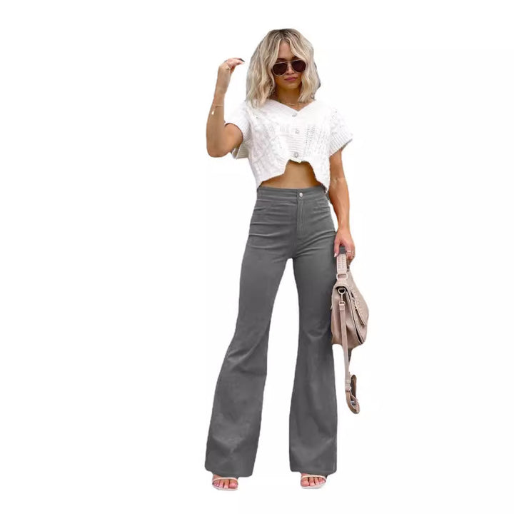 Dame Mode Høj talje-flared-jeans Stilla