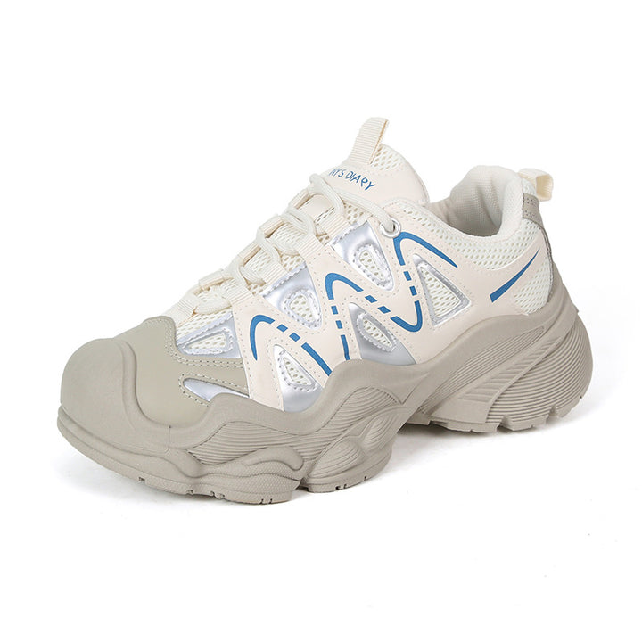 Dame Sportlige Sneakers med ergonomisk dæmpningsteknologi og elastisk snøring Stilla