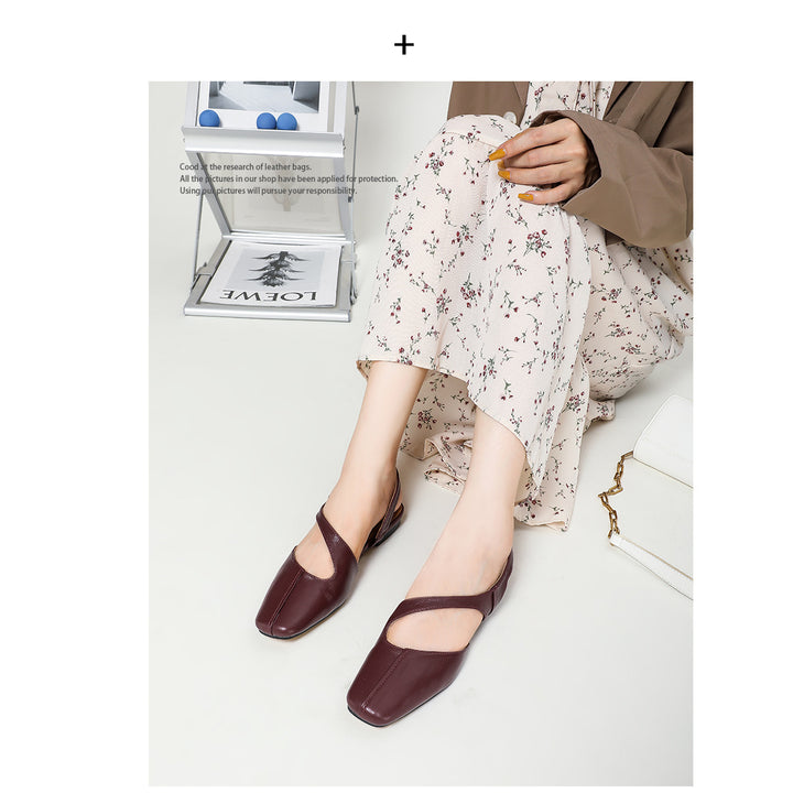 Dame Slingback-Ballerinas med elegant silhuet og behagelig fodseng Stilla