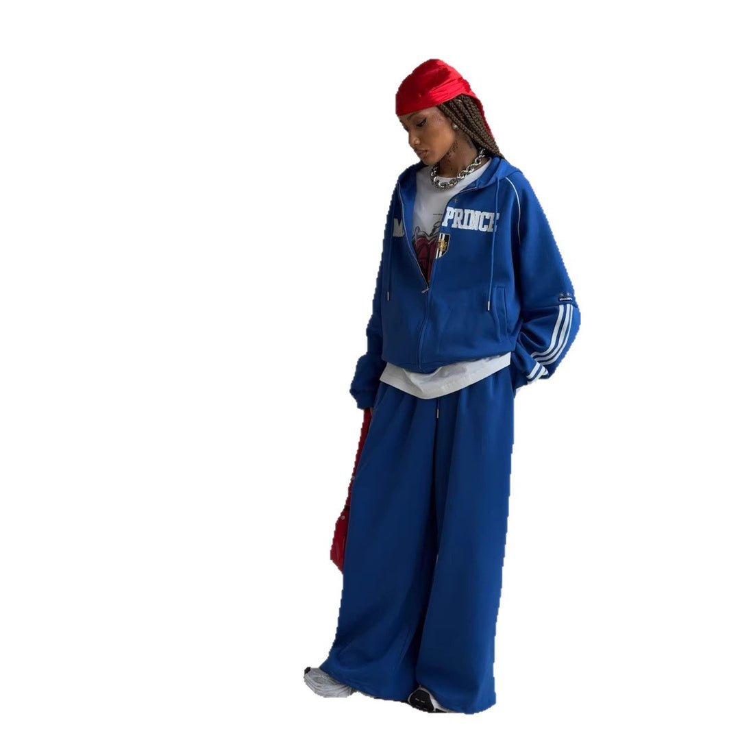 Kvinders sporty fritidssæt med løst skåret hoodie og løst pasformede bukser Stilla