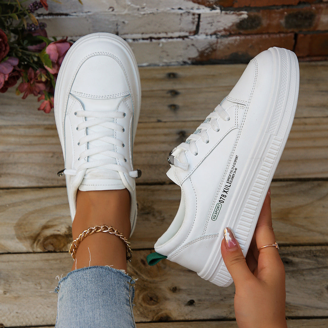 Dame platform-sneakers med blød polstring og moderne design Stilla