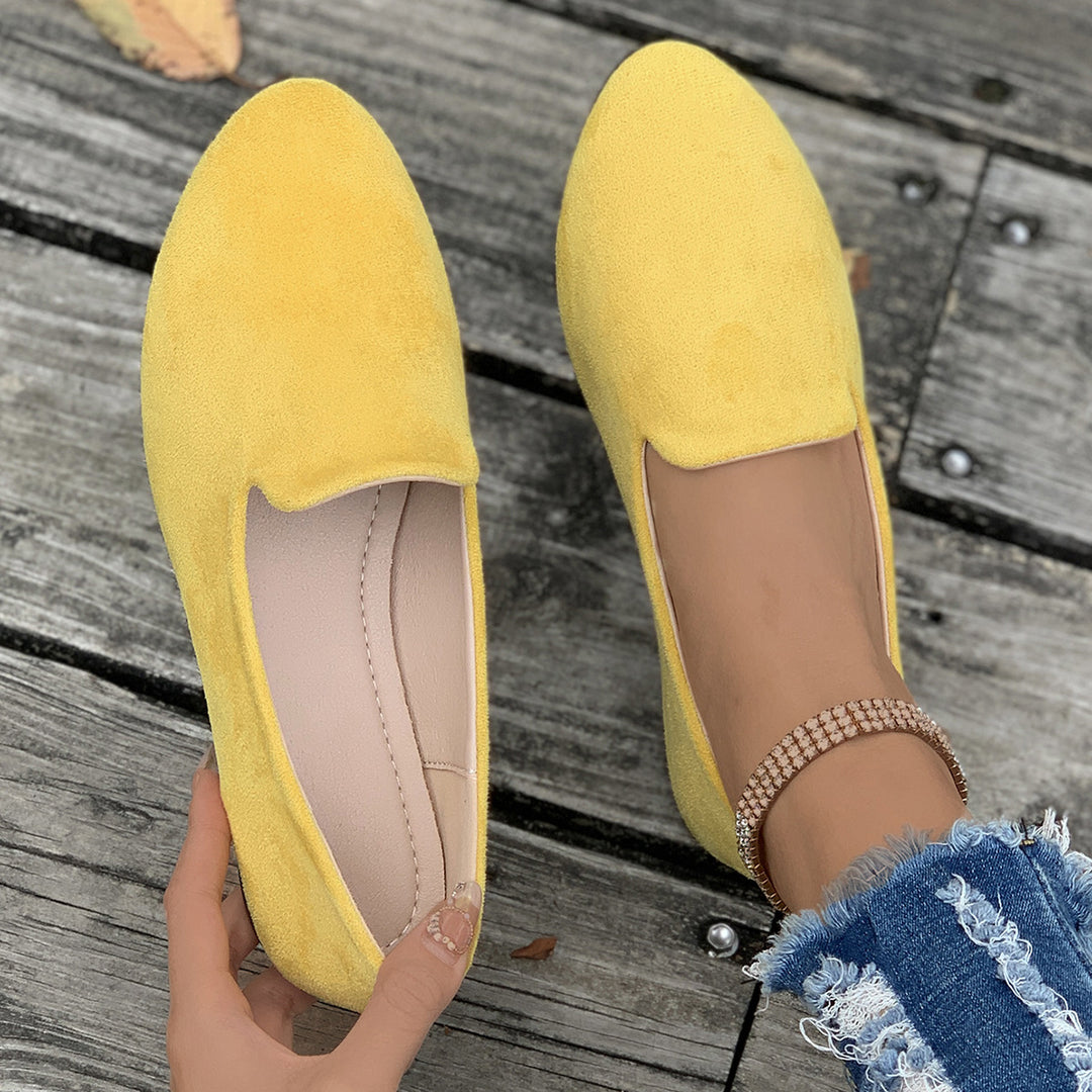 Dame komfortable slippers i elegant design med blød overfladestruktur Stilla