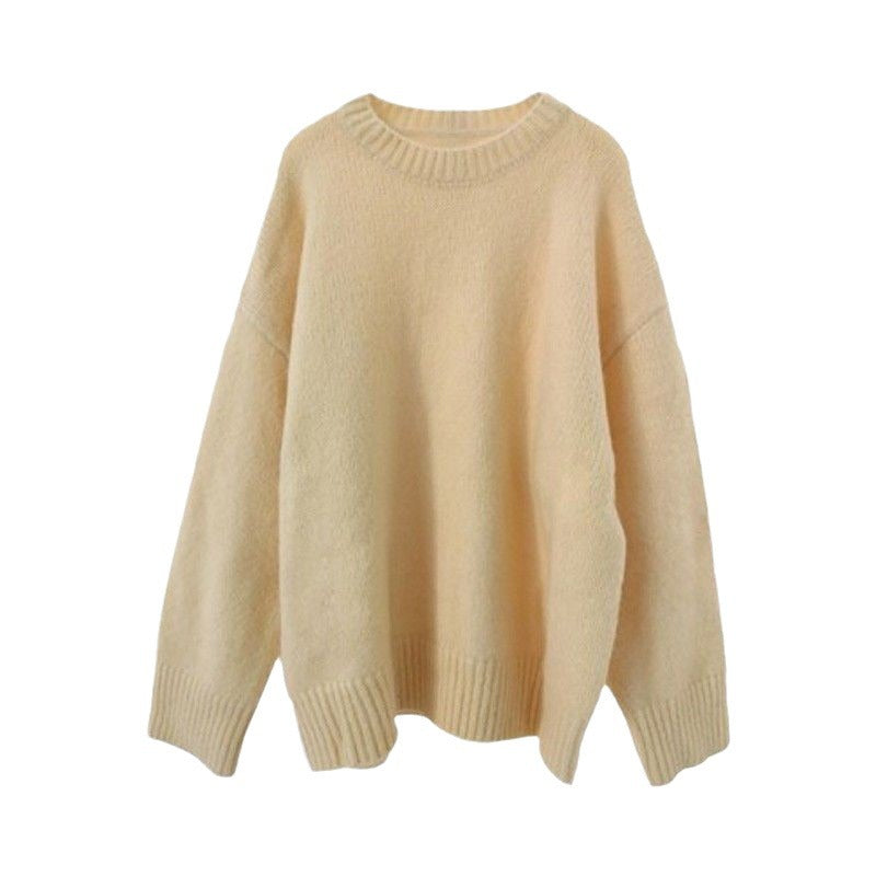 Kvindernes oversized sweater i en afslappet stil med behageligt blødt materiale Stilla