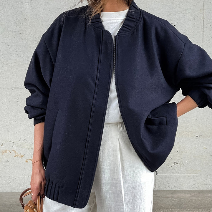 Dame oversized Sweatjakke Stilla