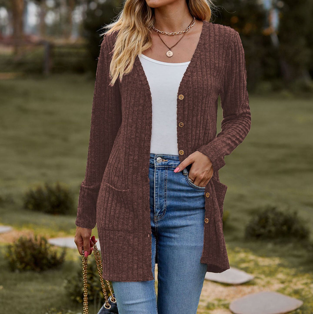 Dame Langmodischer Cardigan Stilla