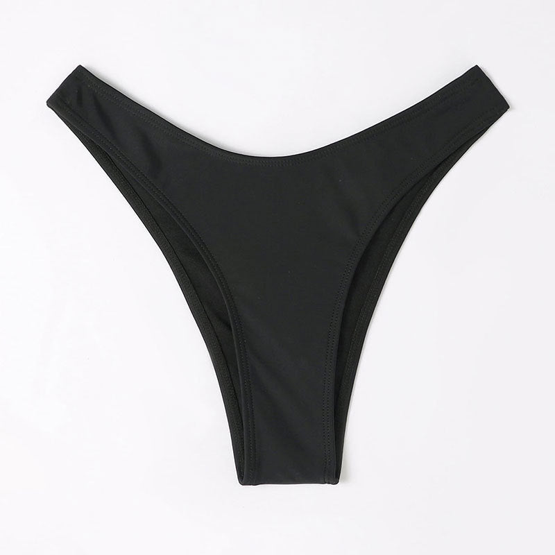 Dame bikiniunderdel med højt skåret design og minimalistisk snit Stilla