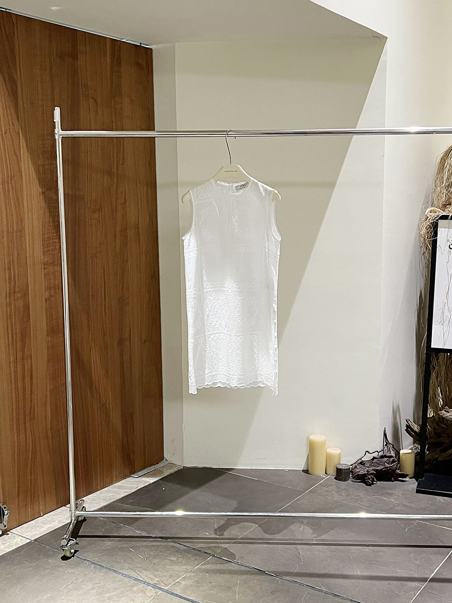 Dame ærmeløs top med fin struktur og elegant design Stilla
