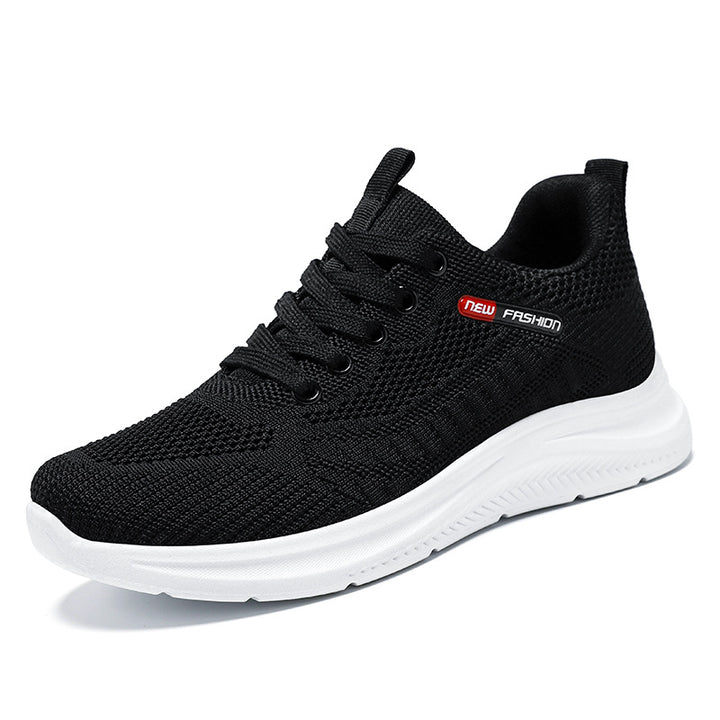 Dame Sporty Sneakers med åndbart mesh-overflade og støddæmpende sålprofil Stilla