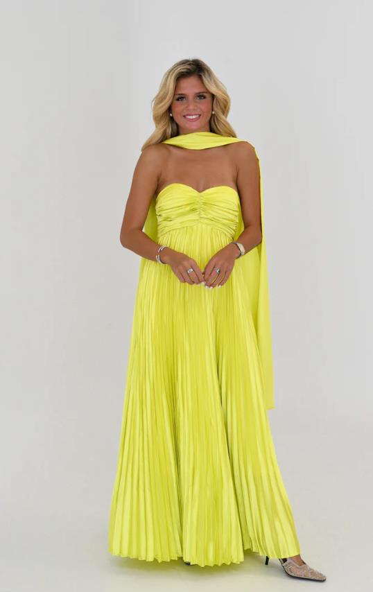 Damer elegante Maxi-nederdele med plisseringer Skovae