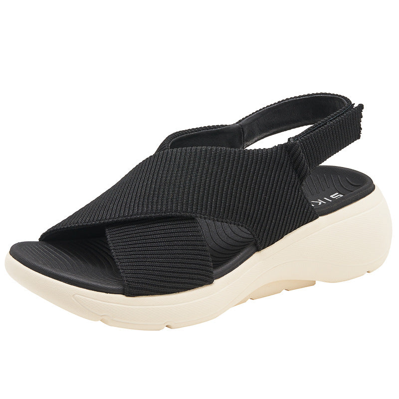 Dame komfortable og stilfulde sandaler med dæmpende sål Stilla