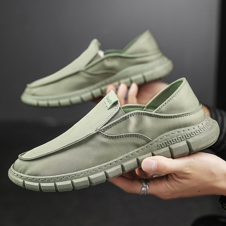 Dame Åndbare Lette Slip-On Sneakers med Komfortteknologi Stilla