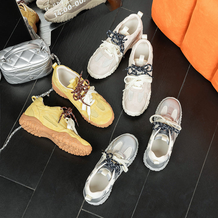 Dame Sporty Sneakers med reflekterende elementer og åndbart overdækning Stilla
