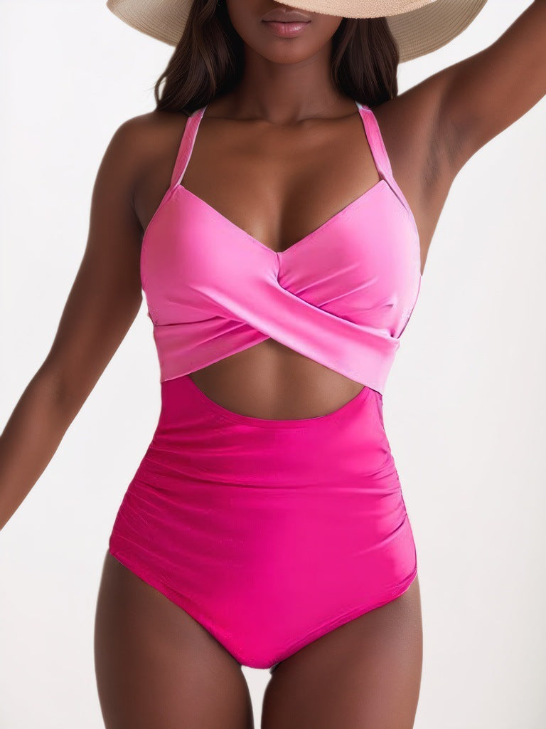 Dame Cut-Out Badedragt Skovae
