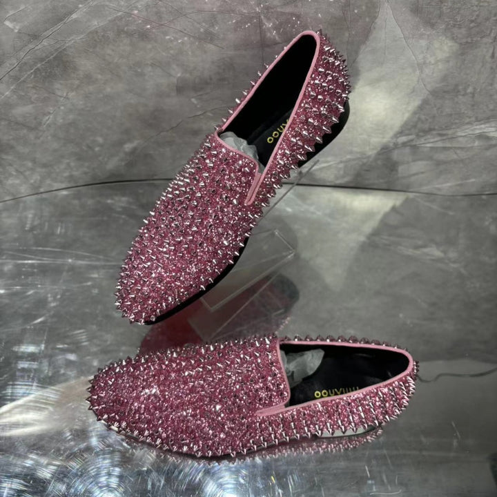 Femme Luxe Spiked Slip-On Sko Stilla