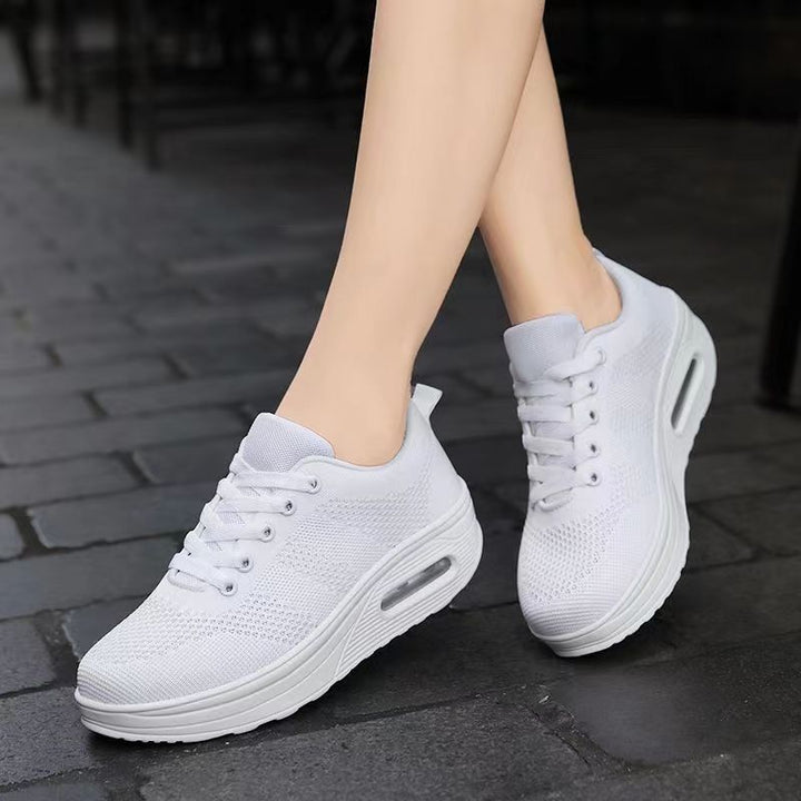 Dame Luftpolster Sneakers med åndbar struktur og stødabsorberende design Stilla