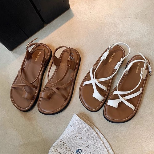 Dame elegante sandaler med glitrende metallic-design og polstret fodseng Stilla