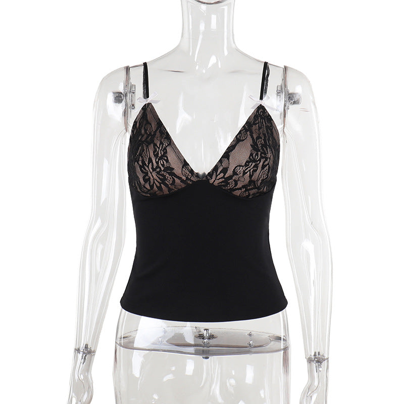 Dame Spids Cami Top Skovae