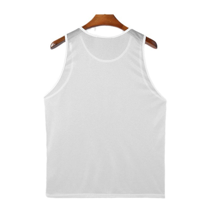 Herrer nan åndbart ærmeløst funktionsshirt med fugttransporterende mikrofiber Skovae