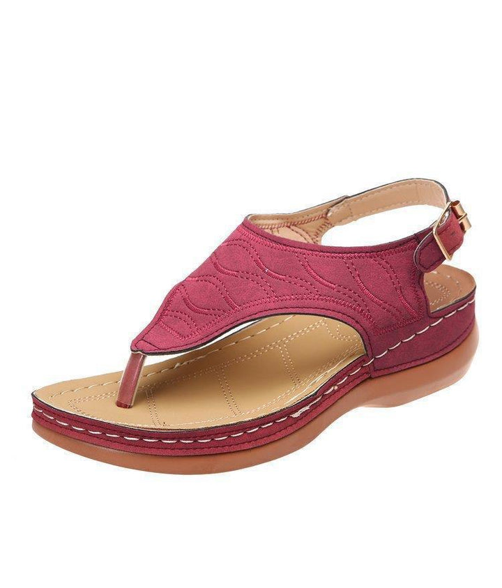 Dame elegante sandaler med justerbar hælrem og komfortsål Stilla