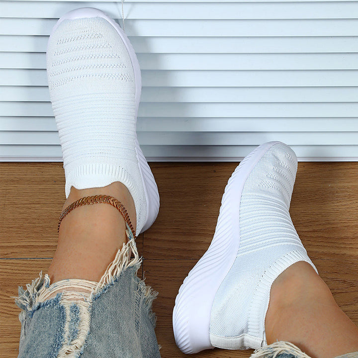 Dame åndbare og komfortable Slip-On Sneakers Stilla