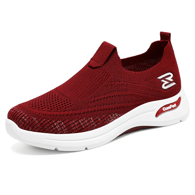 Femme Slip-On Performance Sneakers med åndbart strikovermateriale Stilla