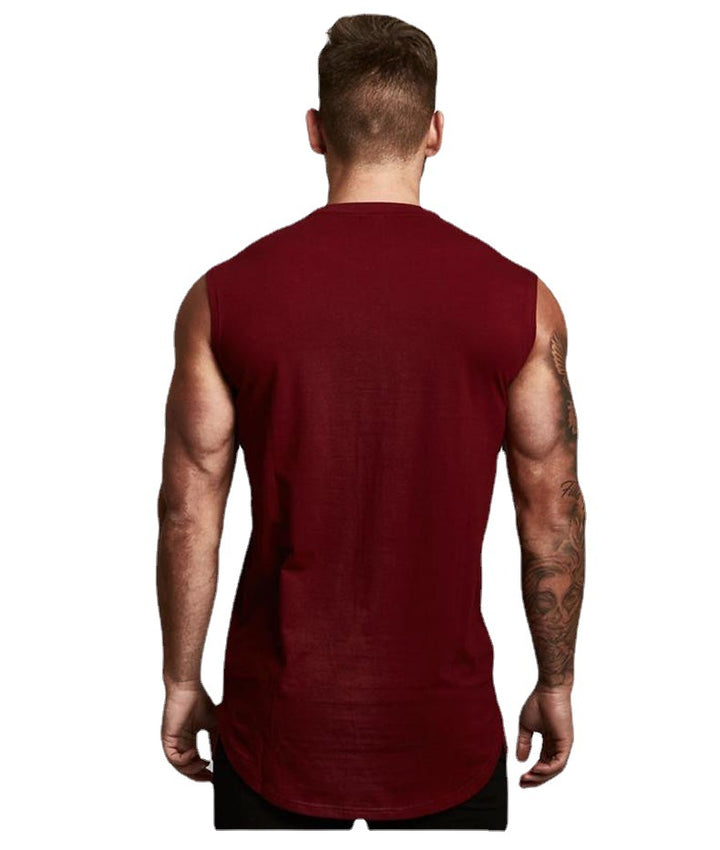 Herrer ærmeløs fitnessshirt med kropsnær pasform Stilla