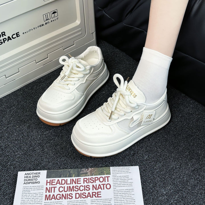 Dame Sneakers med dæmpende sål og åndbare mesh-indlæg Stilla