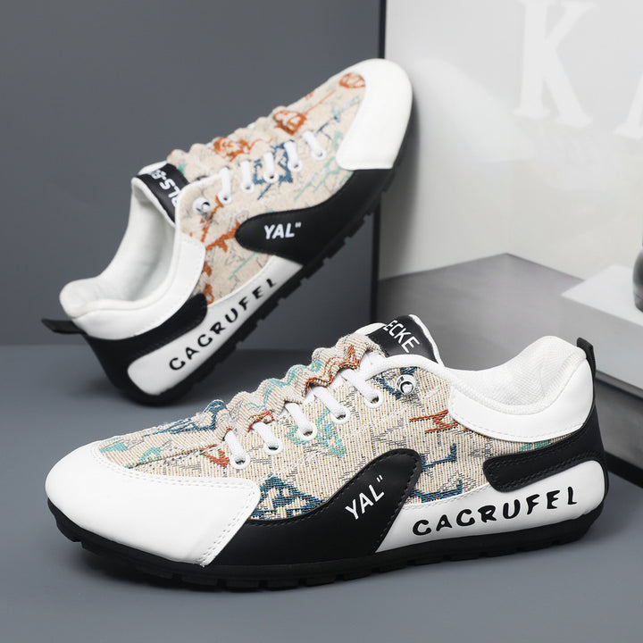 Femme Sporty Multi-Texture Atletik Sneakers Stilla