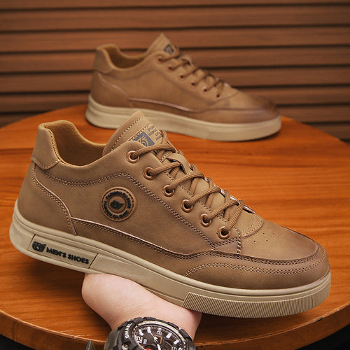 Herrer Fritid Læder Snørebånd-Sneakers Stilla