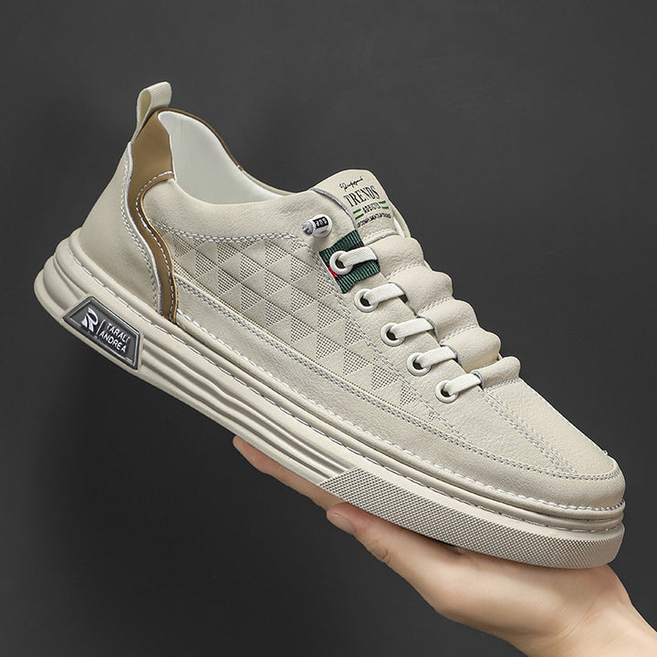Herre Fritid Tekstureret Low-Top Sneakers Stilla