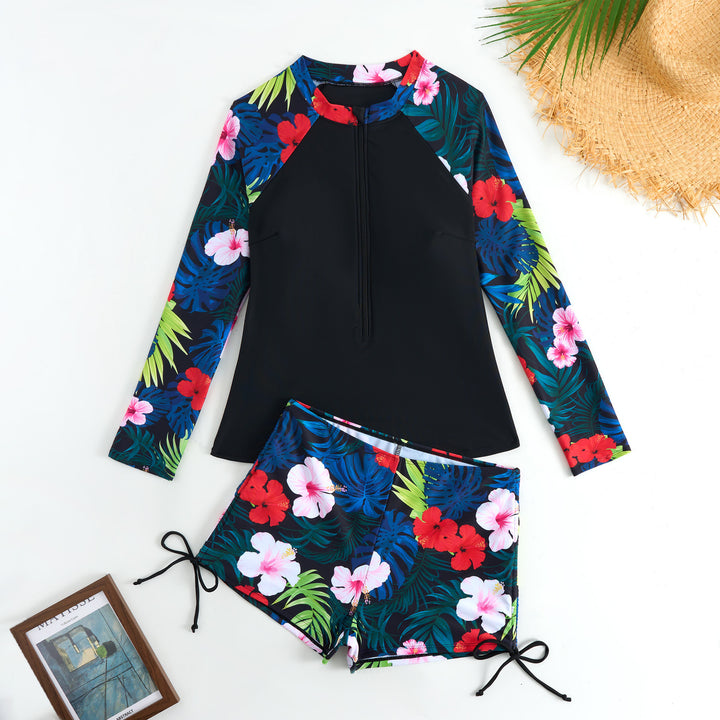 Damer Sporty Langærmet Surfdragt Skovae