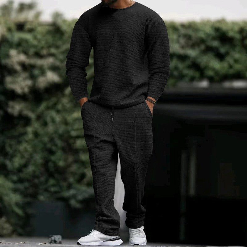 Herrer sporty sweatshirt og joggingbukser sæt Stilla