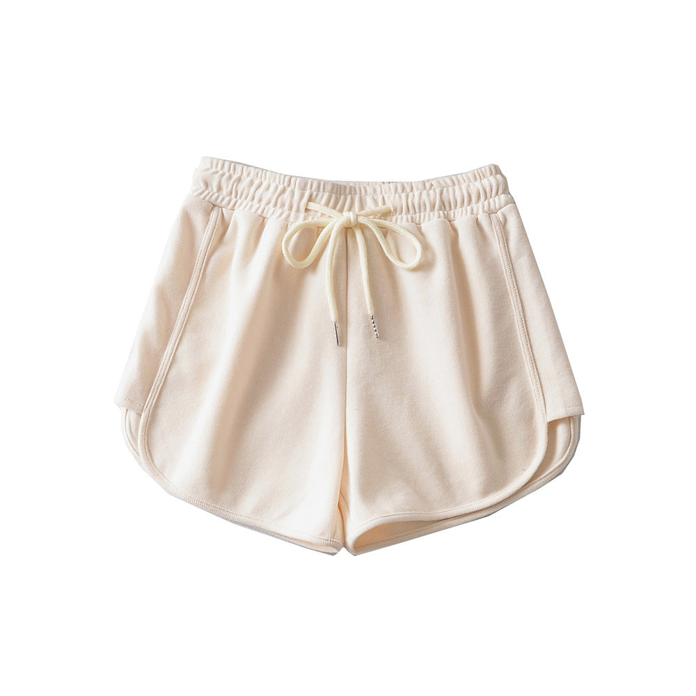 Damer Sportlige fritidsh pants med elastisk talje og sidelommer Stilla