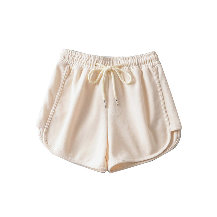 Damer Sportlige fritidsh pants med elastisk talje og sidelommer Stilla