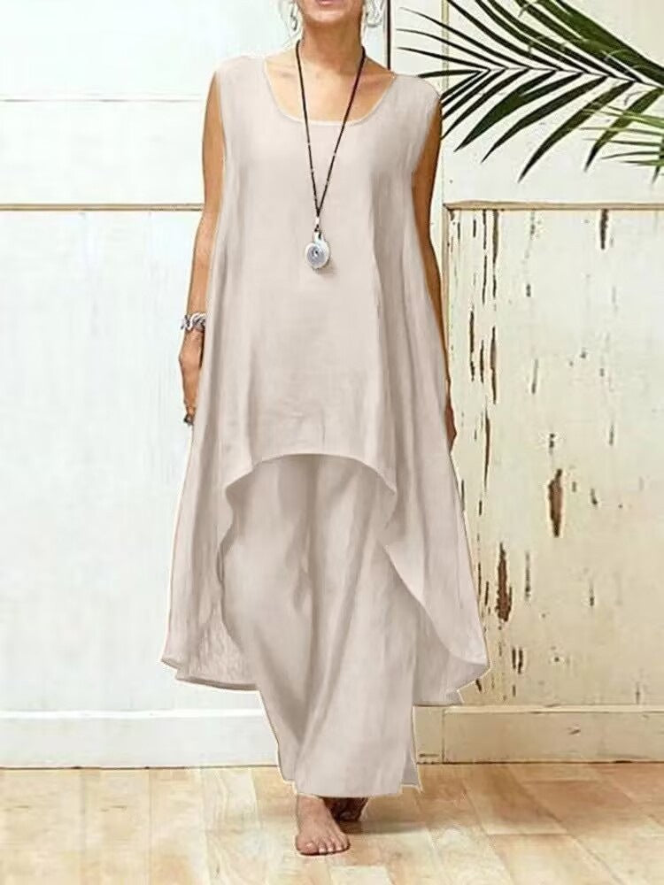 Damer Flydende Tunika Maxi Overall Stilla