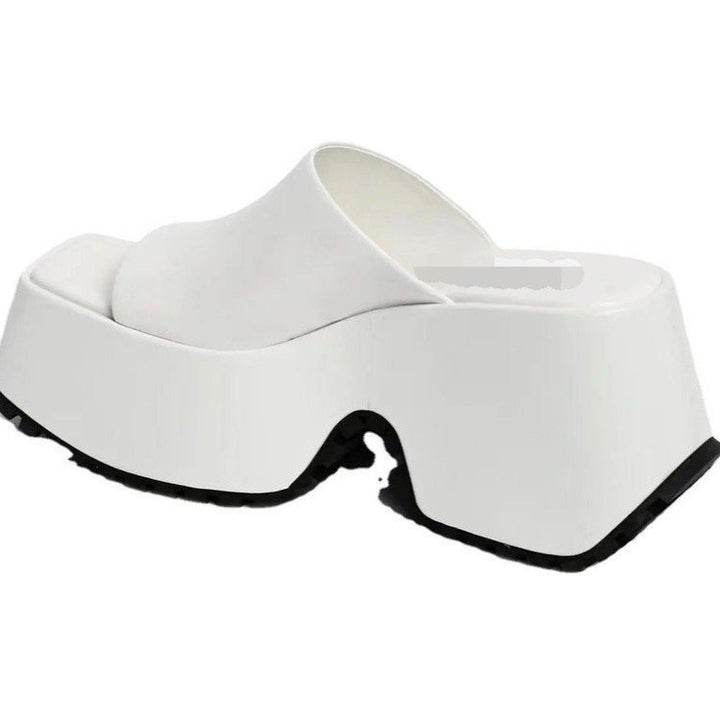 Dame Wedge-Pantoletten med ergonomisk design og skridsikret sål Stilla