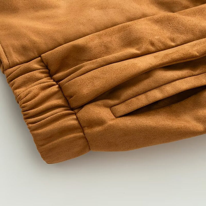 Kvinders fashionable overgangsjakke med asymmetrisk snit og komfortable lommer Stilla