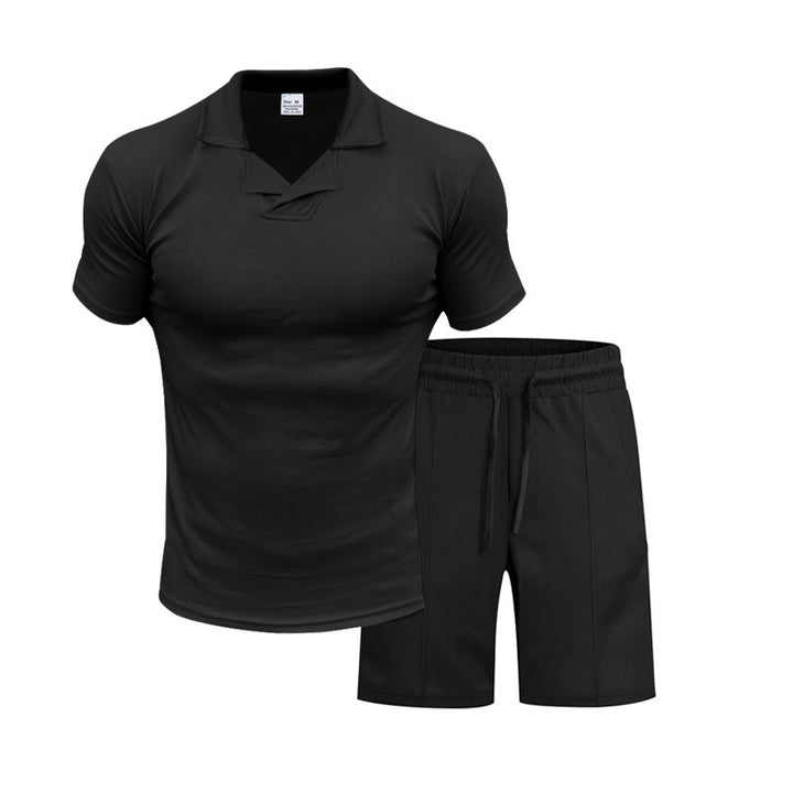 Herre Sports T-shirt og Shorts Sæt Stilla