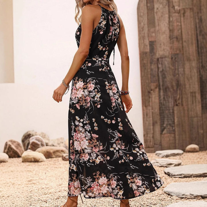 Dame Blomsterkjole Maxi Stilla