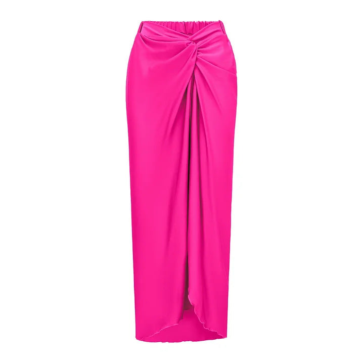 Dame Elegant Einteiler med glitrende pailletapplikationer Skovae