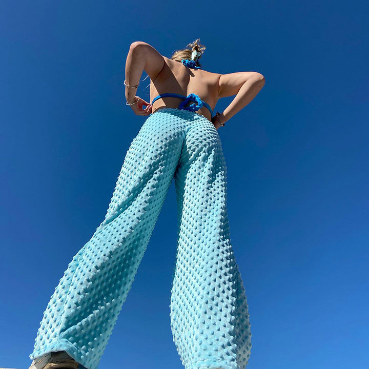 Femme Stylisk Bred Culotte-Bukser Stilla