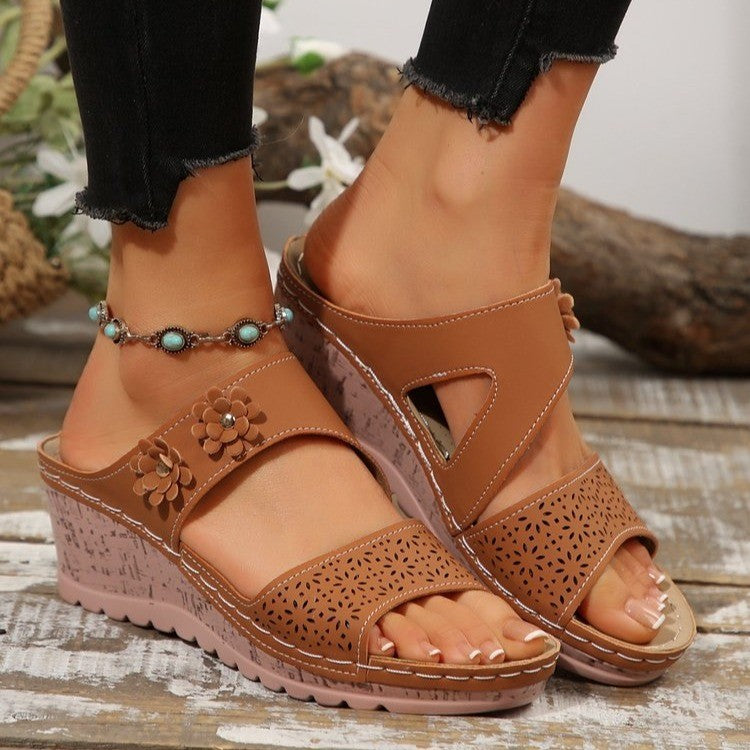 Dame Wedge Sandaler Stilla