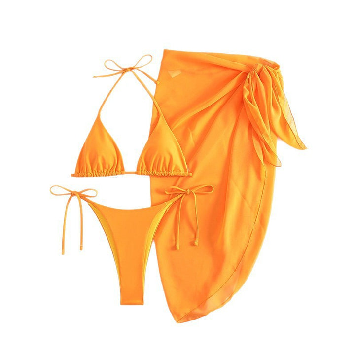 Damer Triangel-Bikini med let overtræk Skovae