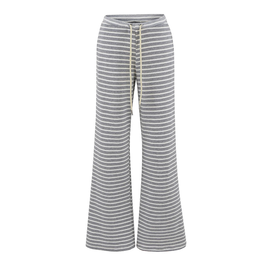 Dame leggings med stribet design og elastisk linning Stilla