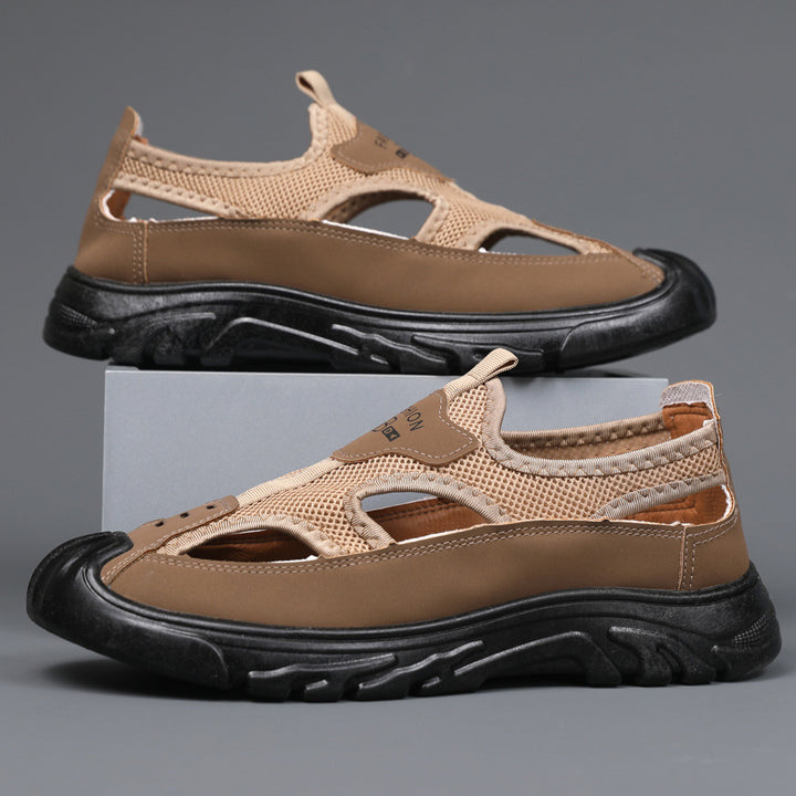 Herre Åndbare Outdoor-Sandaler med skridsikker sål Stilla