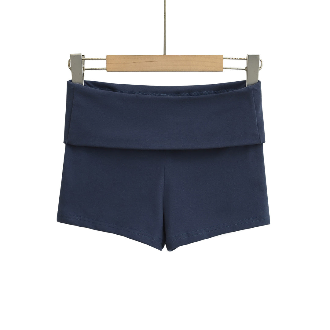 Dame Sporty Shorts med høj talje og komfortabel elastan-indhold Stilla