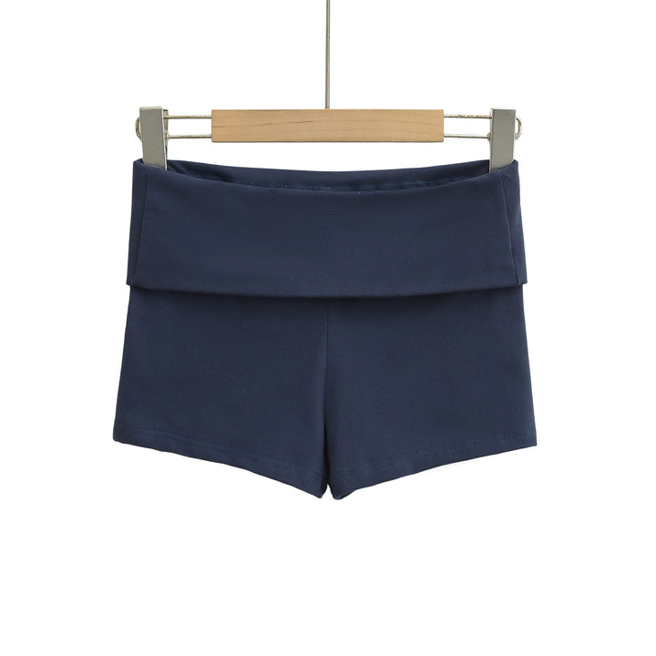 Dame Sporty Shorts med høj talje og komfortabel elastan-indhold Stilla